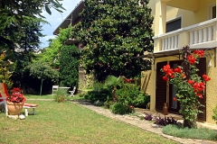 Ferienwohnung Villa Anica Rijeka - Der Garten vor der Ferienwohnung